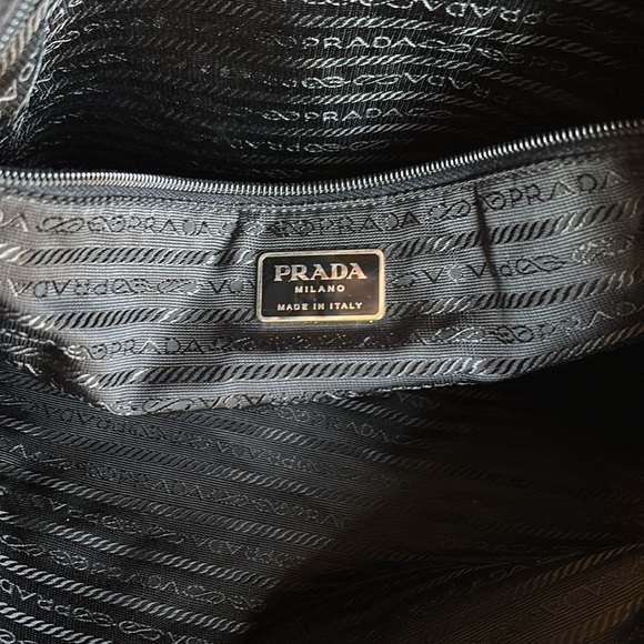 Authentic Prada  black nylon large tote - Picture 11 of 14